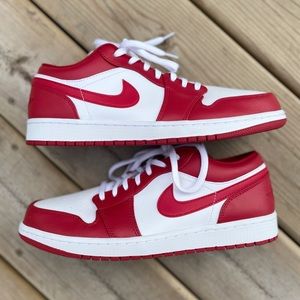 Jordan 1 Low Gym Red White